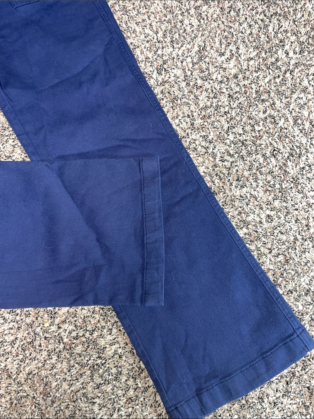 Sailor High Rise Utility Wide Leg Navy Blue Trousers Size M | NWOT - Picture 3 of 5